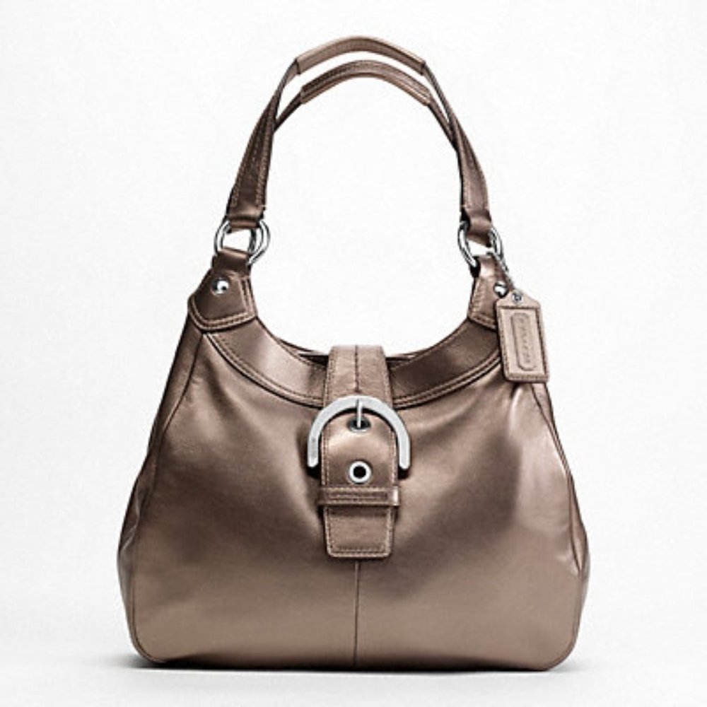 Coach Shoulder Leather Bag